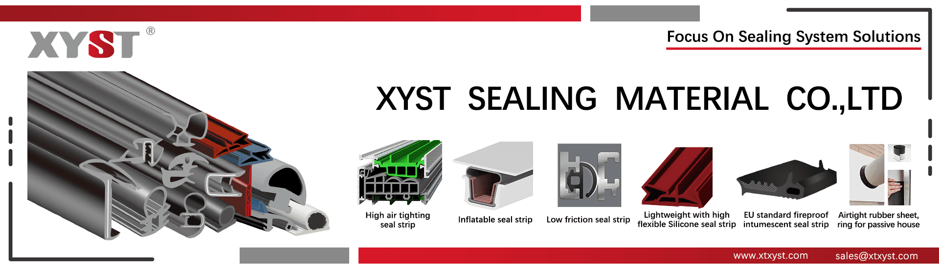 XYST SEALING MATERIAL